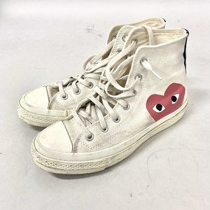 COMME DES GARCONS WHITE HIGHTOPS